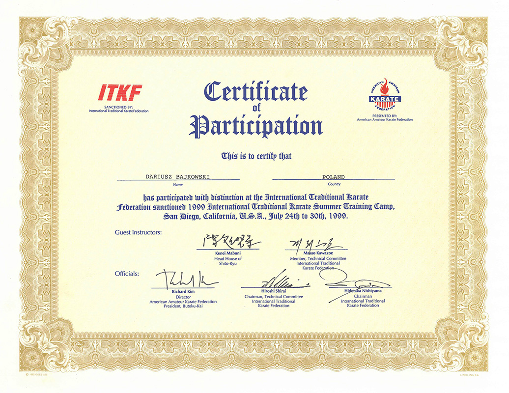 ITKF-PARTICIPATION