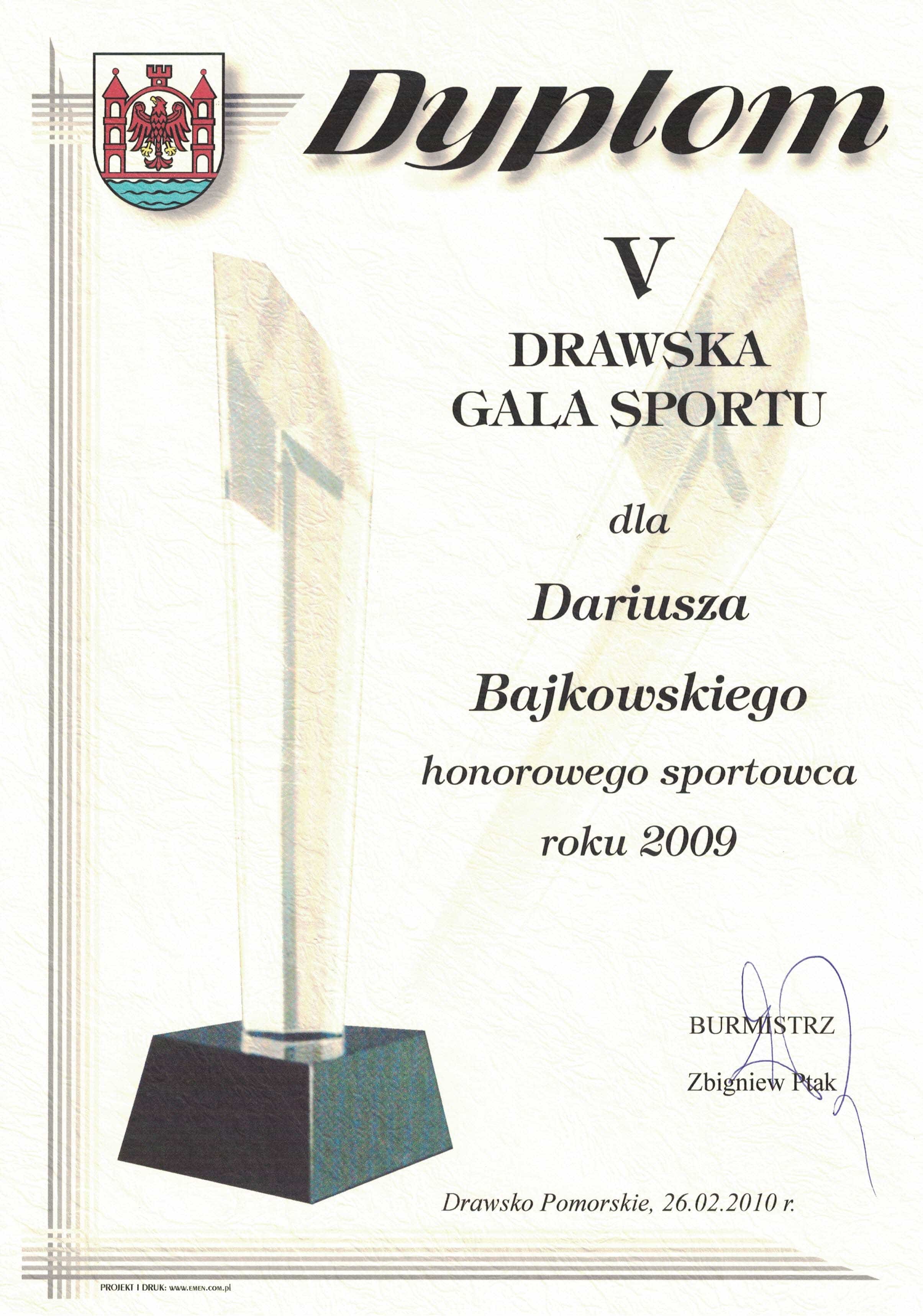 Dariusz-Bajkowski-honorowy-sportowiec